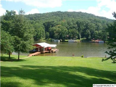 100+/- ft. of shoreline, block seawall, and water depth of 6 ft. at normal pool.