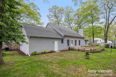 Rear of home