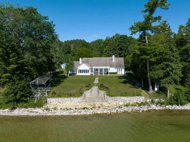 Waterfront home on Burt Lake