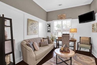 Dining, sitting room, playroom flexibility off of the kitchen