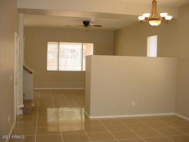 View from living room to family room