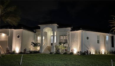 Front at night -3840 Rudder Way, New Port Richey, FL