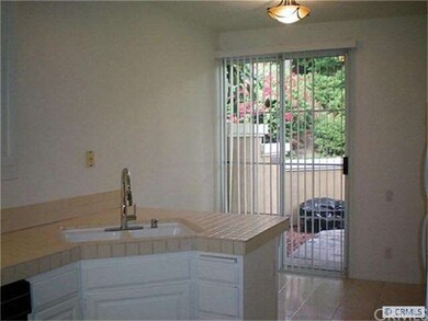 Bright and sunny kitchen nook.
