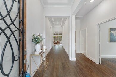 It will be love at 1st sight. This beautiful home is filled with elegant finishes and fabulous features from the front door to the back. Step this gorgeous front door to find luxury vinyl plank flooring, a fresh neutral color pallet, raised tray ceilings and previews of the family room straight ahead.