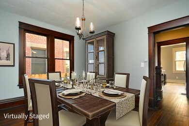 Dining Room Staged