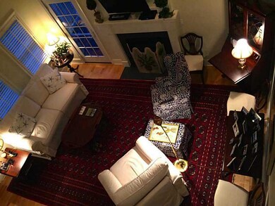 Living Room. looking down from 2nd floor.