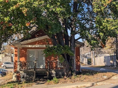 View of front facade with covered porch
