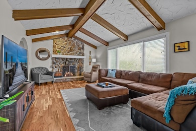 Vaulted Ceilings add volume and light