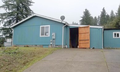 Front with shed