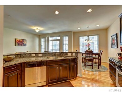 Fantastic entertainers kitchen with warm hardwoods