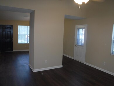 13x14 Dining room with view of living ro