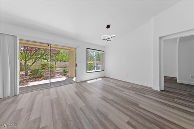 Unfurnished living room with baseboards, a notable