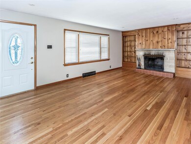 Wood Burning Fireplace