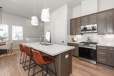 Outlets and power to the island, nice for plugging in devices.