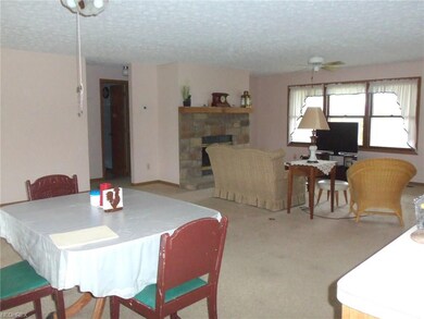 Dining area of the great room