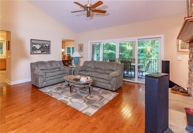Vaulted Greatroom includes 17'6