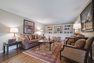Formal Living Room with Built-Ins and Plantation S