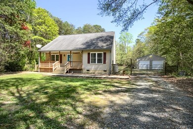 Home situated back off the street