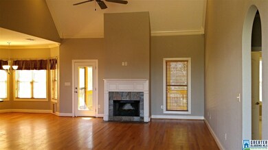 View as you enter from the front door.