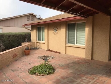 Front courtyard area