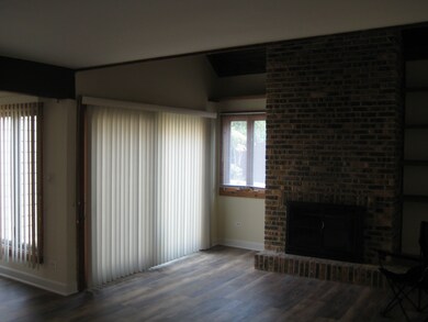 2 story, open concept with fireplace
