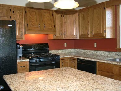 Kitchen. ANOTHER VIEW OF GRANITE COUNTER TOPS