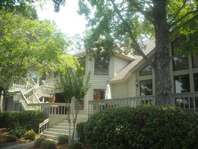 Lakeside view of home