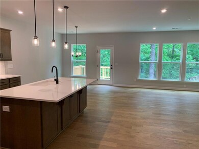 Kitchen/cafe/gathering room view
