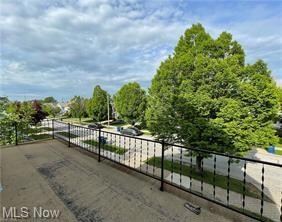 View from the balcony