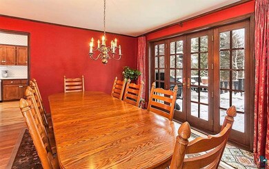 features hardwood floors and french doors leading 