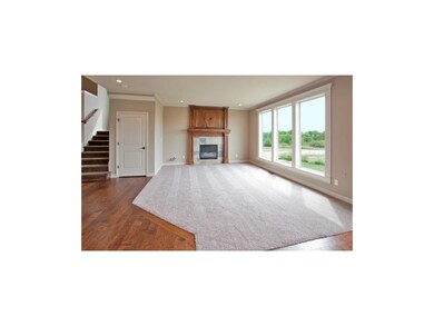 Great Room with oversized gas direct vent sealed u