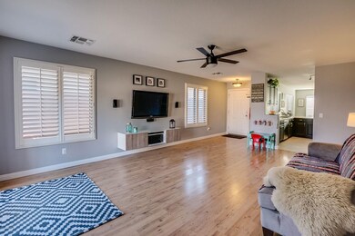 Spacious family room