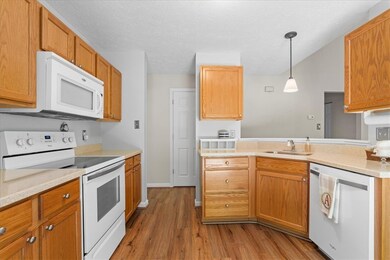 Well cared for with upgraded solid surface counter