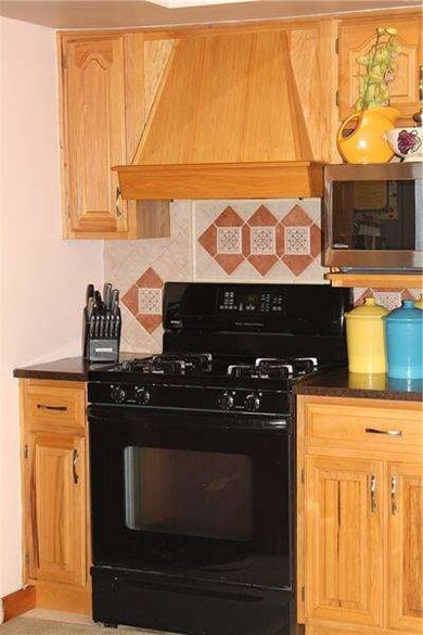 Look at tile work on kitchen back splash