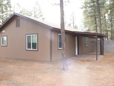 West side / back yard