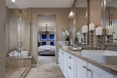 Delightful master bathroom with dual sinks, large 