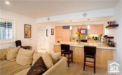 Dining bar separates the kitchen from the living r
