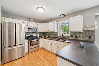 Large kitchen with plenty of storage!