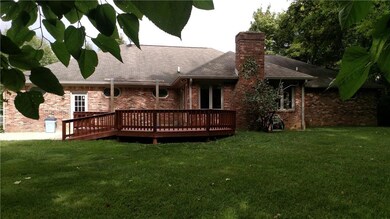 BACK OF HOUSE WITH DECK REFINISHED!