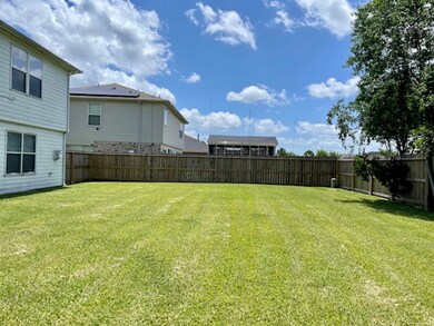 Spacious back yard