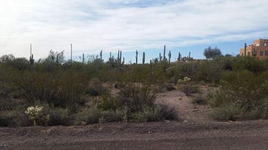 view looking west at lot on val vista #2