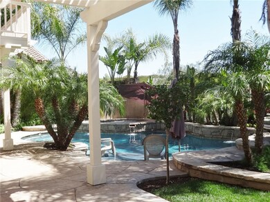 REAR YARD - POOL AND SPA