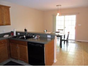 spacious breakfast room