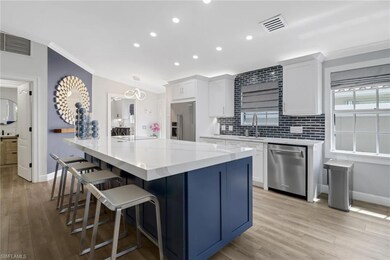 Large kitchen island