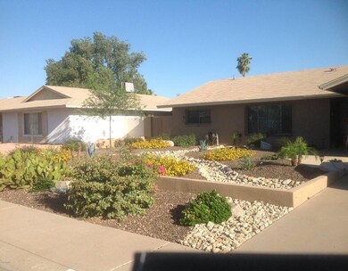 Front yard entry