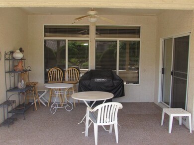 Private patio