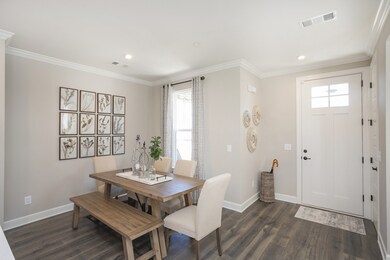 Dedicated dining space of the kitchen.
