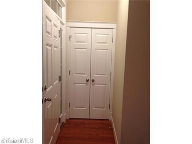 Entry. Closet with French Doors
