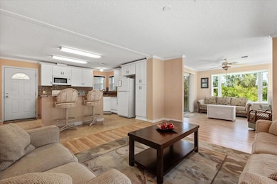 Spacious open floor plan.