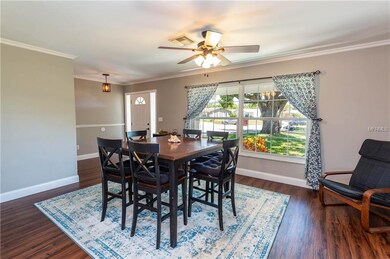 Formal Living Room being used as a Dining Room.